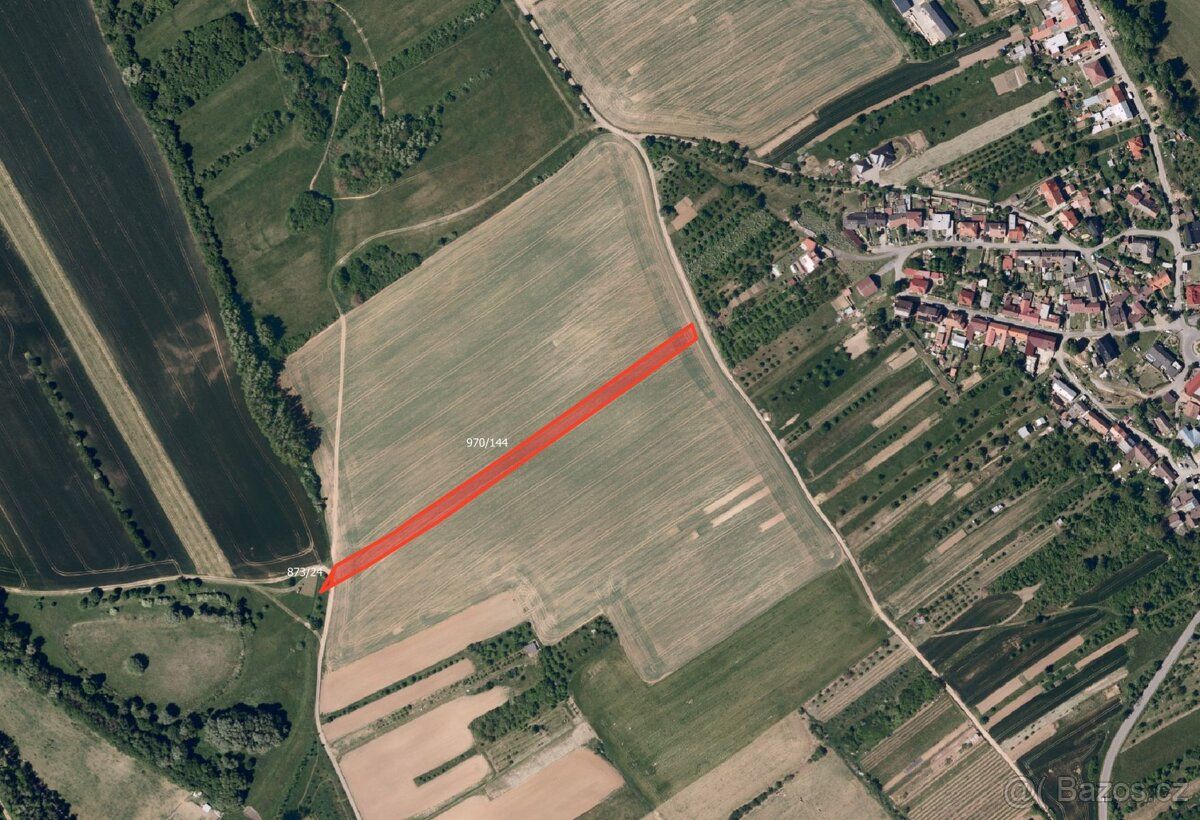 V katastrálním území Traplice v okrese Uherské Hradiště nabí