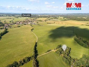 Chata s užitnou plochou 52 m² se nachází v klidném prostředí