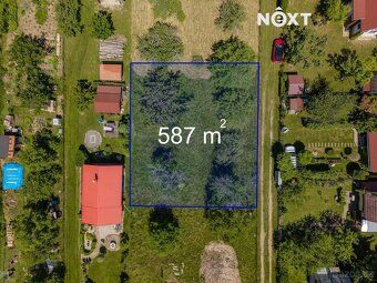 Exkluzivně nabízíme k prodeji pozemek o výměře 587 m², který