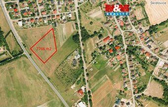 Nabízím k prodeji stavební pozemek parc. č. 637/4 v obci Škr