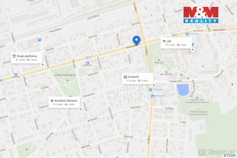 K pronájmu nabízíme pozemek o celkové ploše 673 m²a menší ka