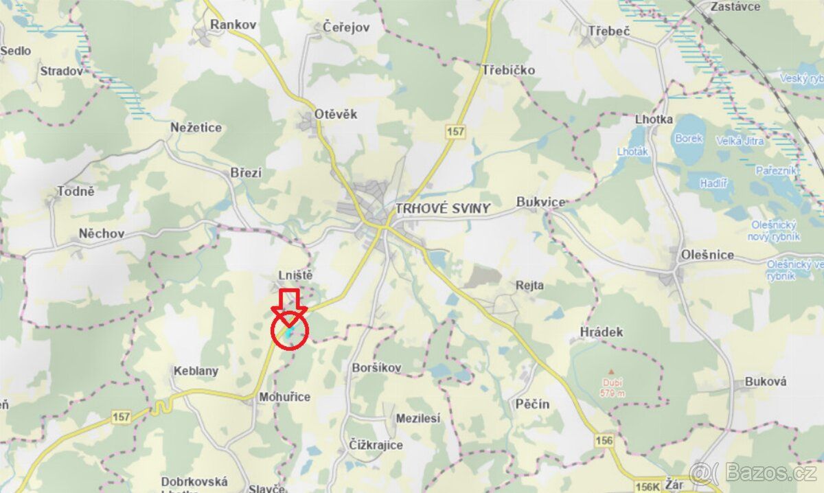 Prodám pozemky v k.ú. Mohuřice. Jedná se o: - p. č. 434/1 ve