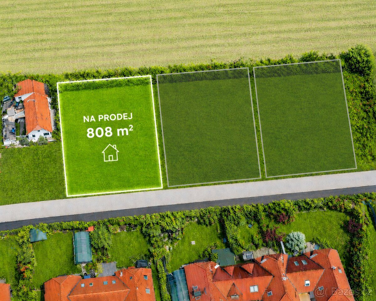 Stavební pozemek 808 m² v Praze – Kolodějích | Platné staveb