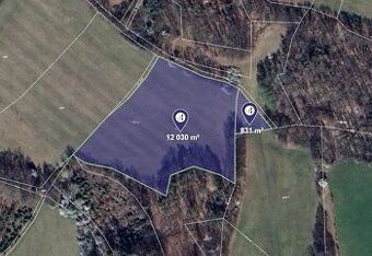 Zahrada o výměře o výměře 1125 m2 (včetně 1/14 podílu na bud