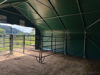 Prodám novou plachtovou halu o rozměru 6.1 x 6.1 x 3.66 m, 3