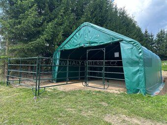 Prodám novou plachtovou halu o rozměru 6.1 x 6.1 x 3.66 m, 3