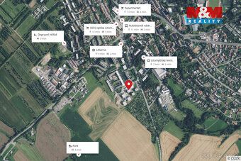 Nabízíme k pronájmu prostorný částečně zařízený byt 2+kk (54