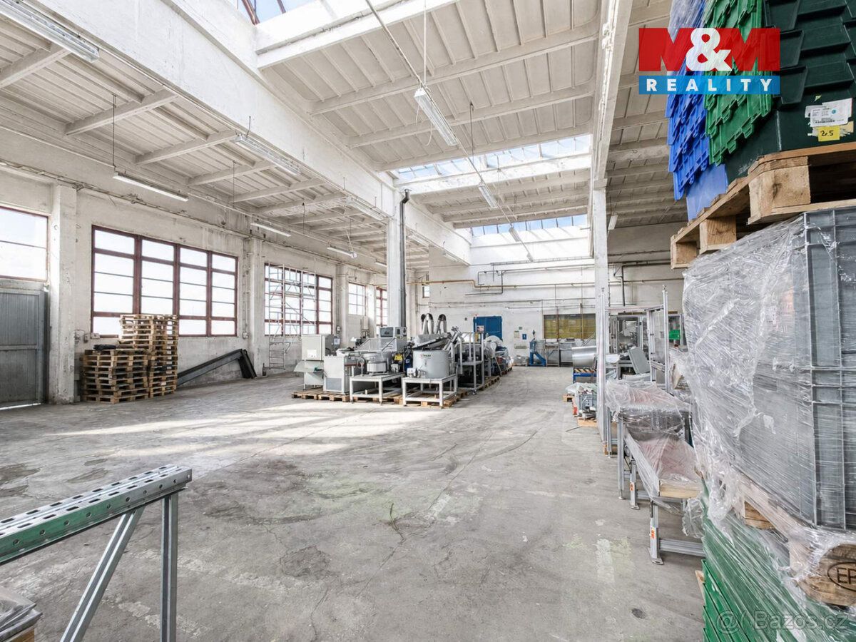 Pronájem skladových prostor 436 m² v obci Šternberk. Jedná s