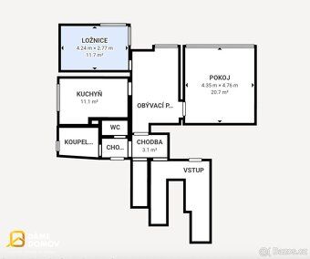 Ev.č. 14409 Pronájem bytu 3+1, 83 m², Malenovice, s terasou,