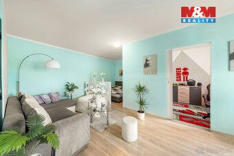 Útulný byt o ploše 51,31 m², který byl vkusně předělán z pův
