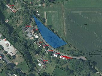 Jsem projektantka, prodám pozemek 553 m2 za 1200Kč/m2 s návr