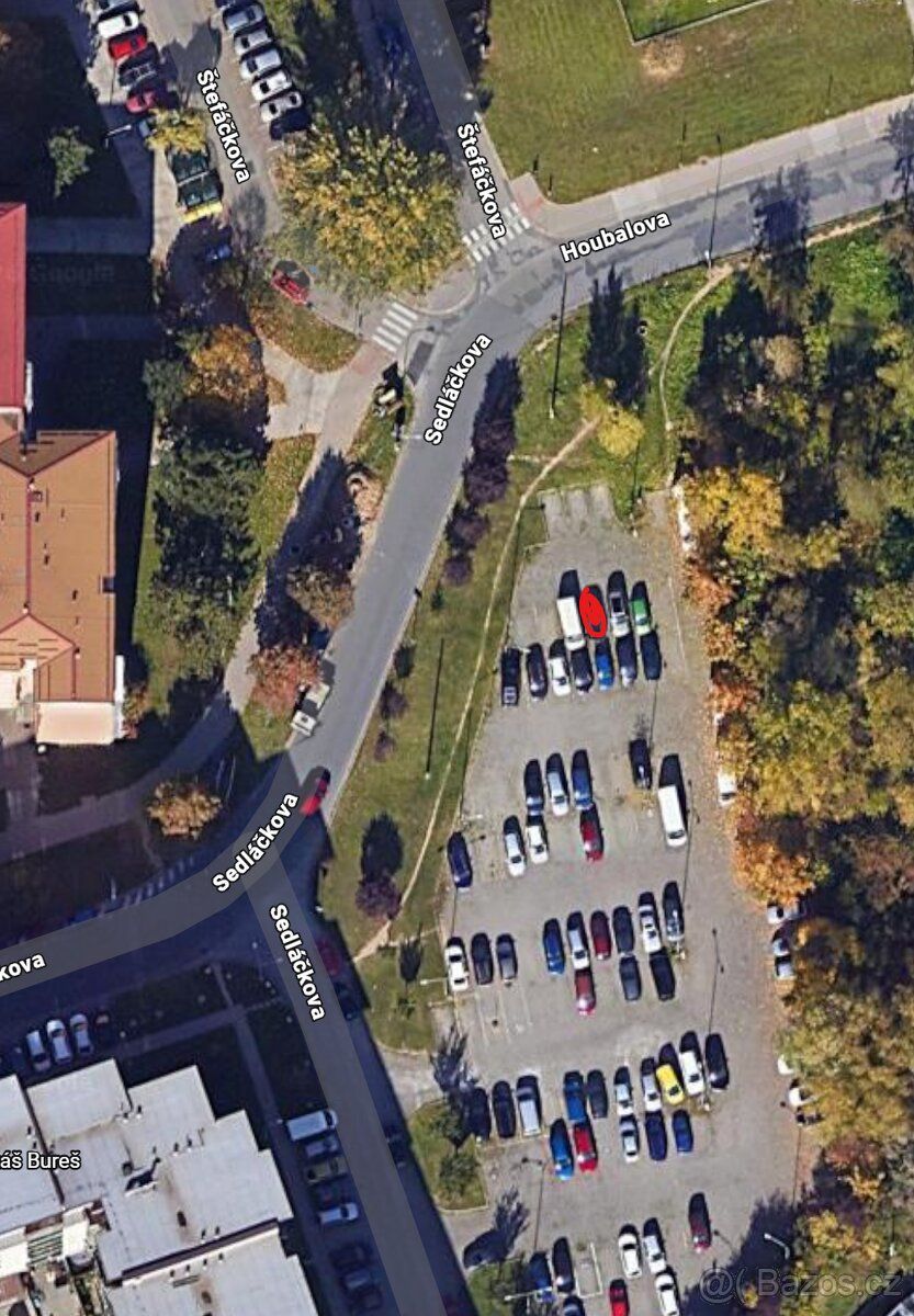 Pronájem parkovacího stání, ul. Sedláčkova (Brno - Líšeň) Na