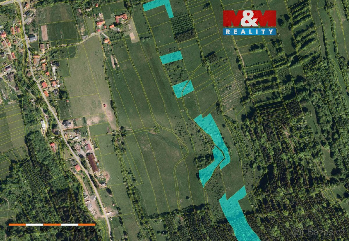 Nabízíme k prodeji soubor pozemků v katastrálním území Nový 