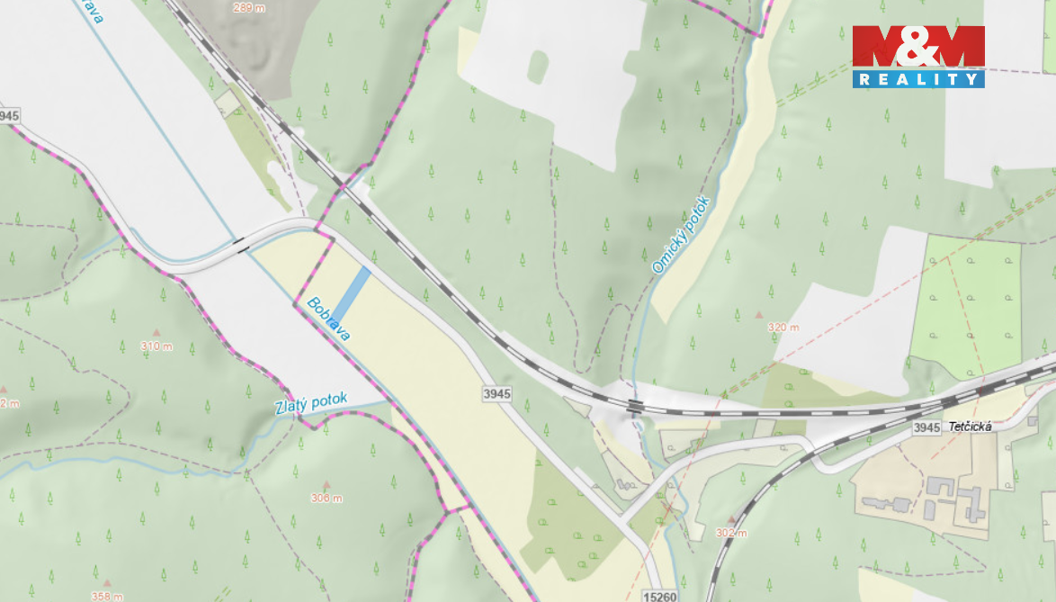 Nabízíme k prodeji pozemek vedený v katastru nemovitostí jak