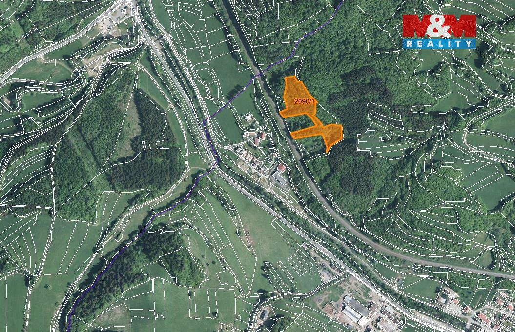 Nabízíme k prodeji lesní pozemky o celkové rozloze 11 283 m²