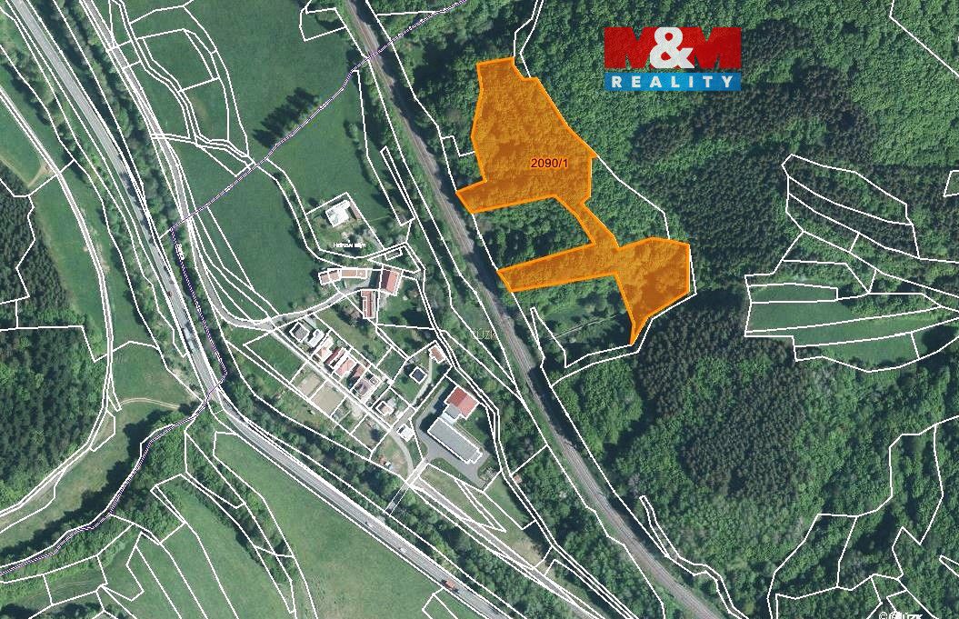 Nabízíme k prodeji lesní pozemky o celkové rozloze 11 283 m²