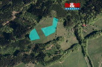 Nabízíme k prodeji lesní pozemky o celkové rozloze 11 283 m²