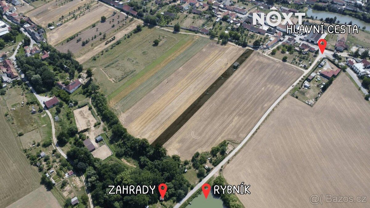 Nabízím k prodeji prostornou zahradu o rozloze 2203 m² v kli