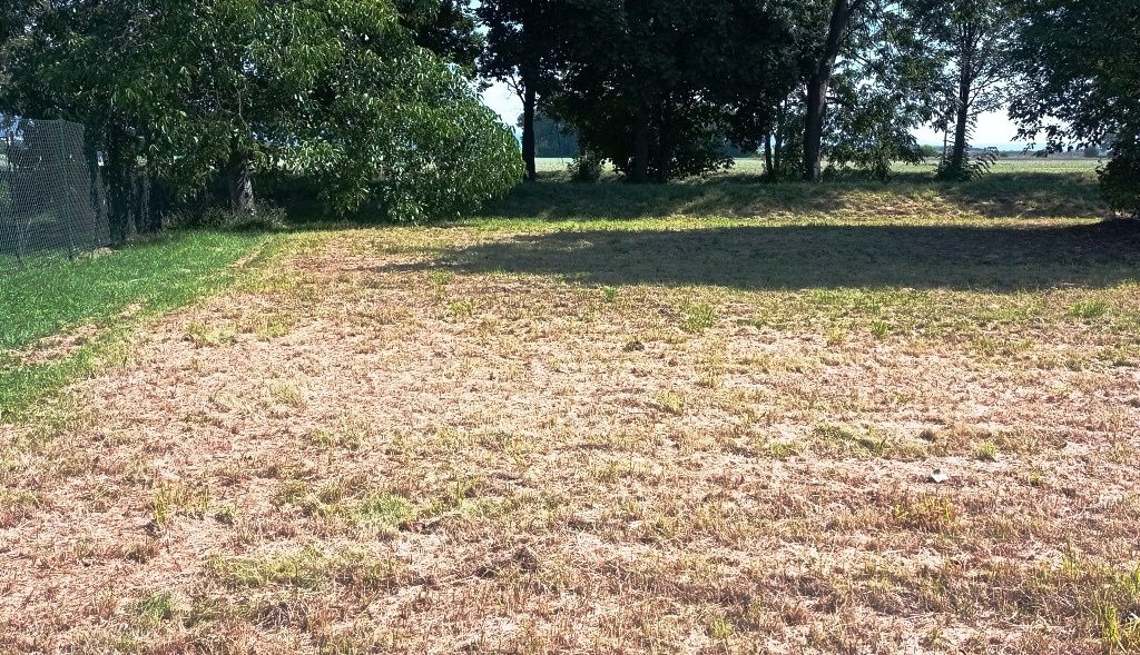 Pozemek 1.200 m2 ze 3/4 oplocen, zahrada, pro stavbu chaty k