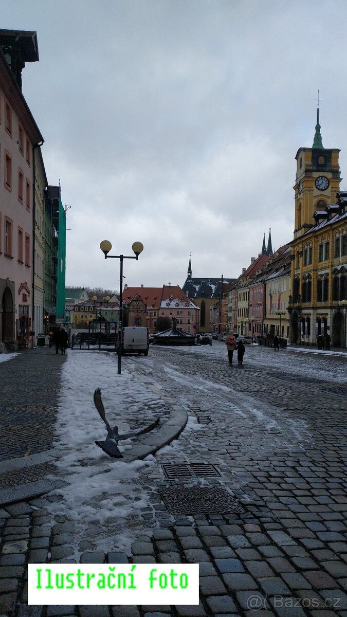 Na prodej nabízím podíl na domě v centru Chebu, na pěší zóně