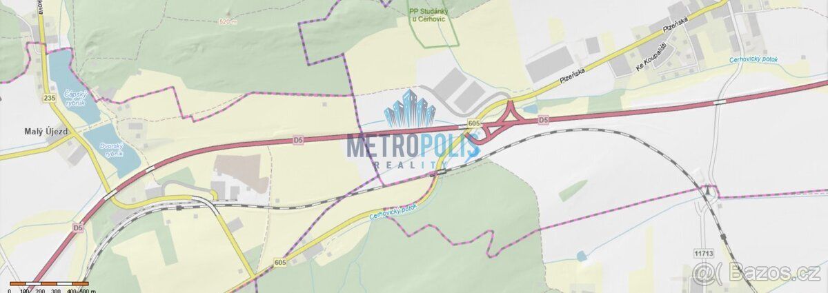 Nabízíme k prodeji pozemek o celkové výměře 2600 m², vedený 