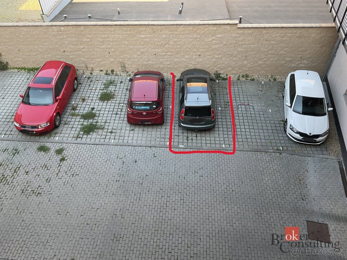 Prodej parkovacího stáníParkovací stání v lokalitě Brno - Zá