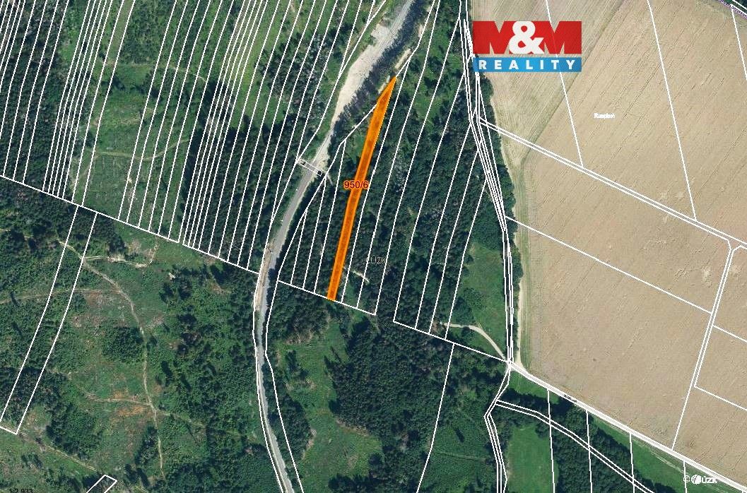 Prodej pozemků o výměře 5346 m2 v katastru obce Nová Hradečn