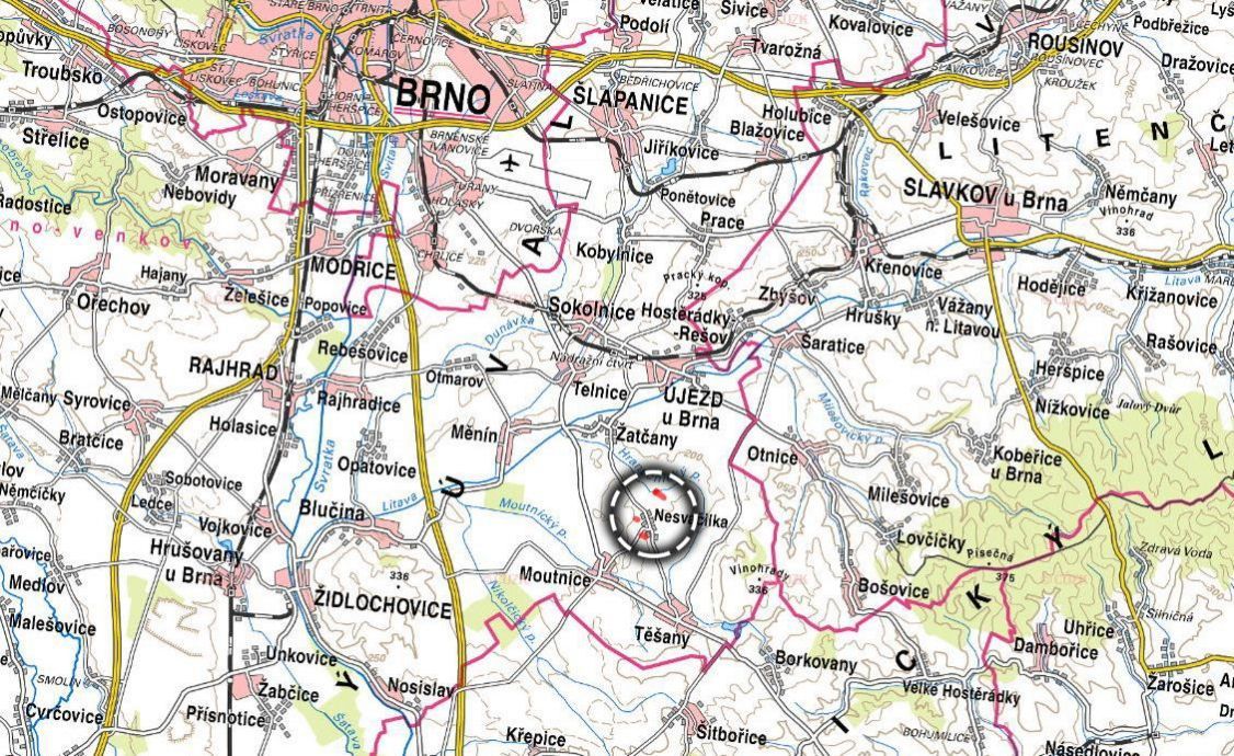 V katastrálním území Nesvačilka, okres Brno-venkov, nabízíme