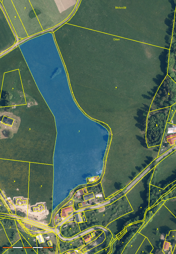 Zajímavý pozemek 2,4 ha navazující na stávající rezidenční v