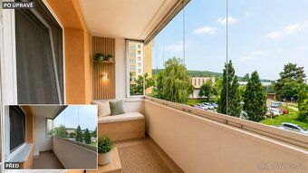 Nabízíme k prodeji prostorný byt 1+1 o výměře 48 m², situova