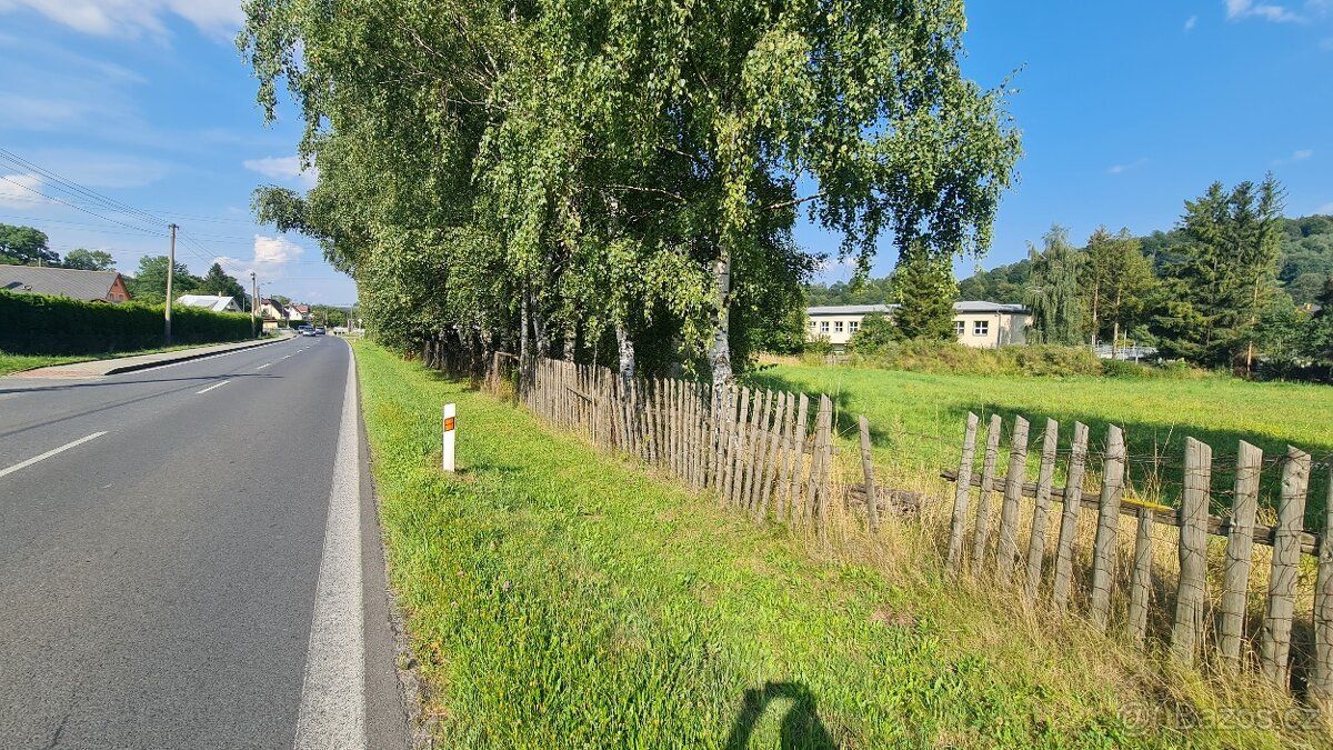 Prodam stavebni pozemek v k.u.Česka Ves u Jeseniku,3200m2 El