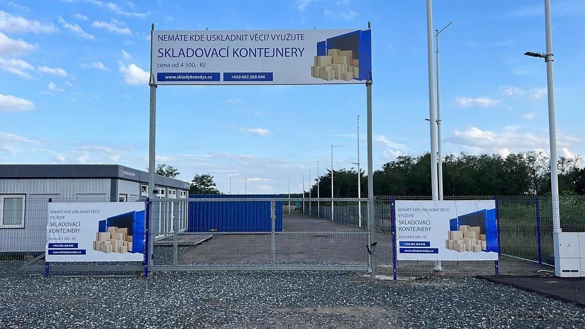 Pronajmeme skladovací kontejnery typu 40 HC v Brandýse nad L