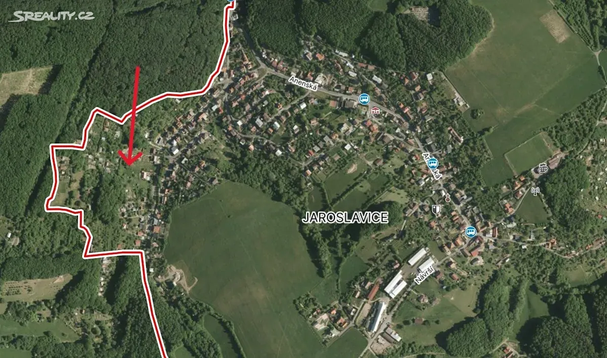 Nabízíme k prodeji rozlehlý stavební pozemek o výměře 3027 m