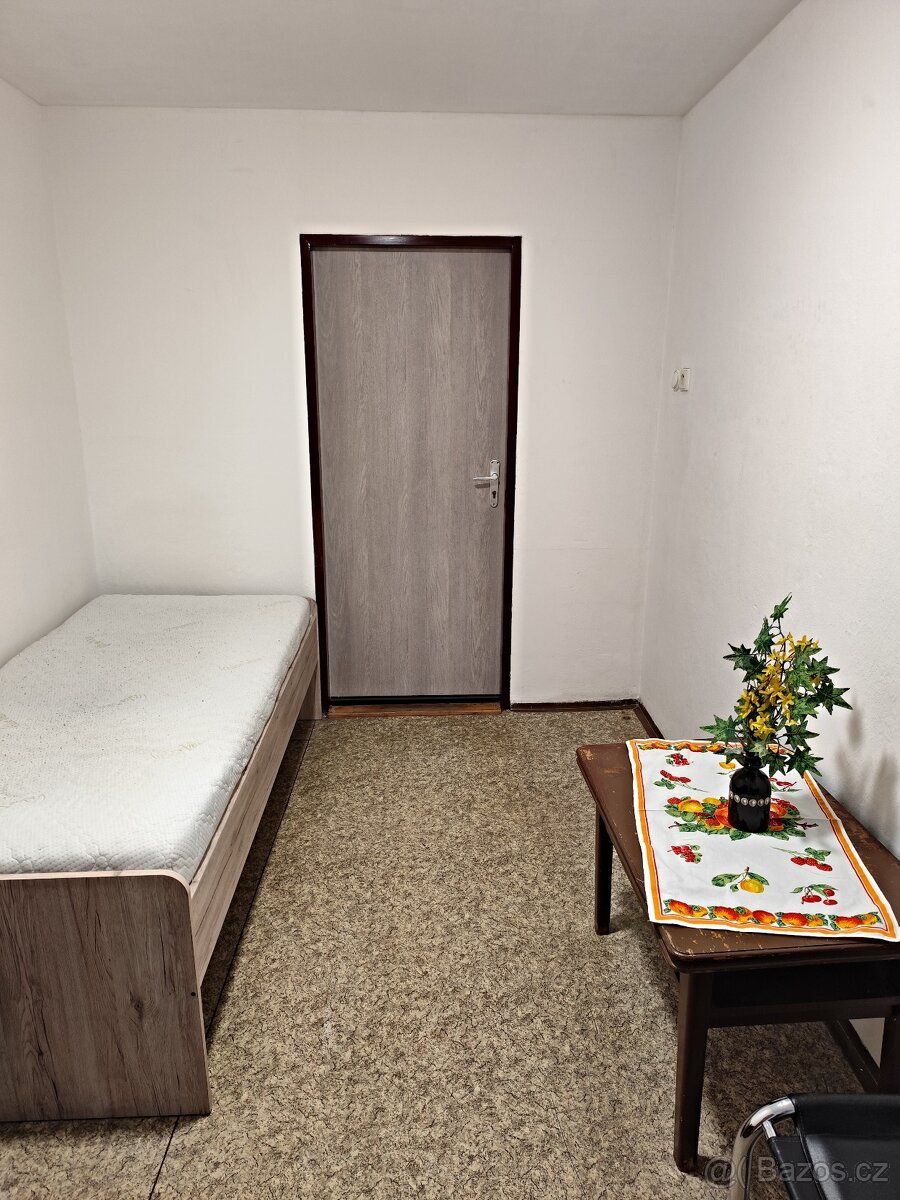 Nabízím neprůchozí jednolůžkový částečně vybavený, samostatn