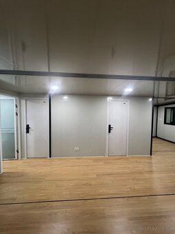 Mobilní rozkládací kontejner 72 m² / 3 pokoje s kuchyňským k
