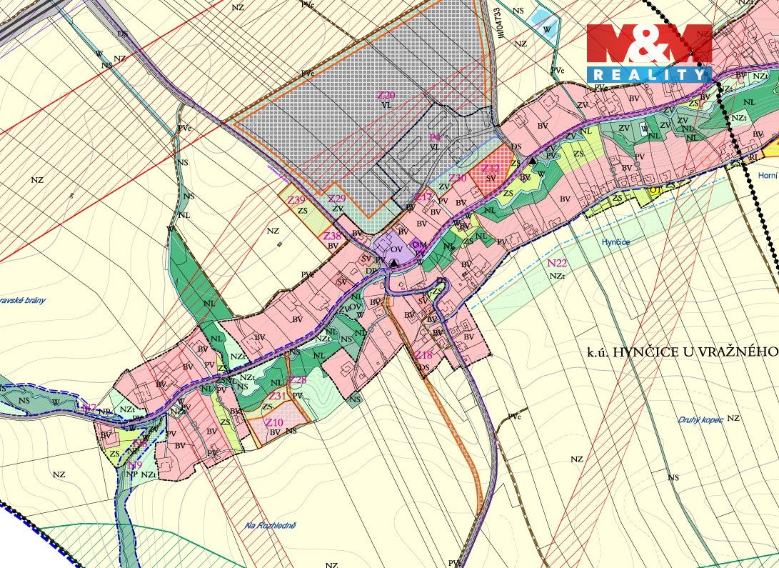 Nabízíme k prodeji pozemek o rozloze 696 m² v klidné části o