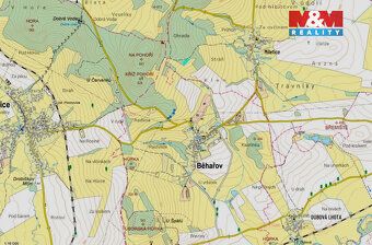 Prodej pozemku o výměře 1468 m2 v katastru obce Miletice u D