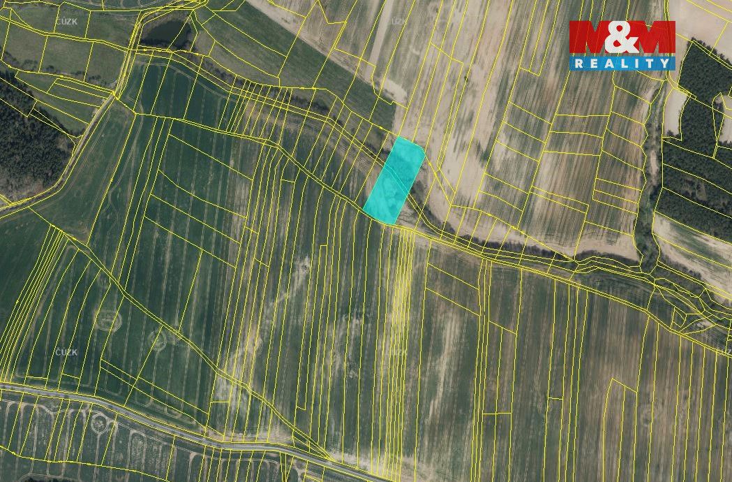 Prodej pozemku o výměře 3253 m2 v katastru obce Mladotice. J