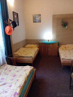 Prodám patrový dům. Patro 6+1 (penzion), místnost s krbovými