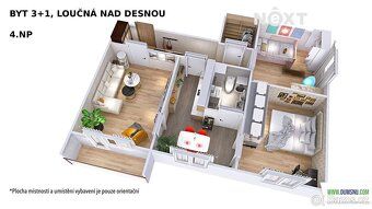 Hledáte prostorné a světlé bydlení se skvělou dispozicí? Nab