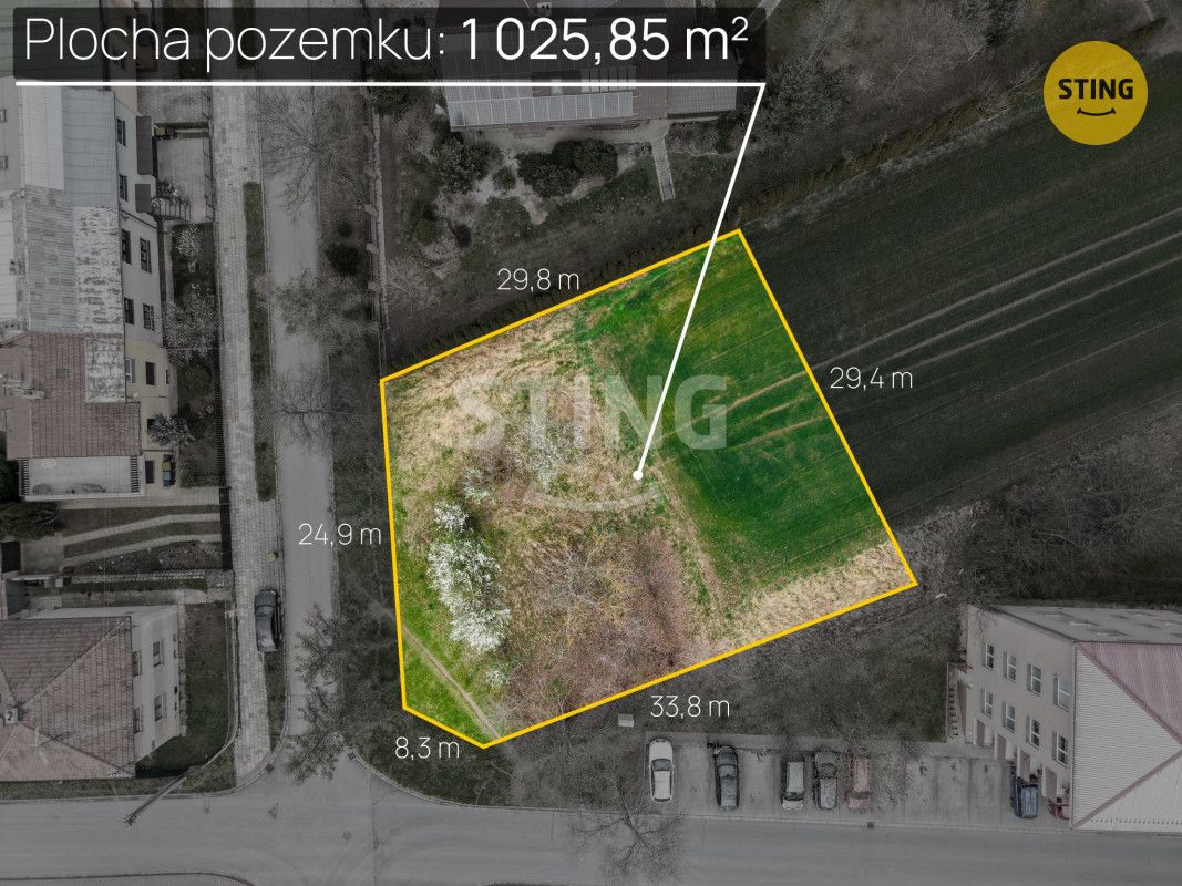 K prodeji stavební pozemek parcela číslo 715/14 - orná půda,