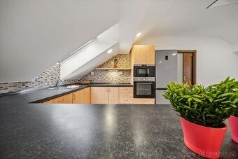 Prodej prostorné půdní nástavby 4+kk, 138 m² – Brno Husovice