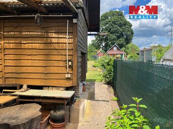 For sale detached wooden cottage in cadastral area of Louny.