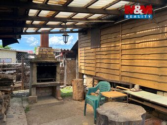 For sale detached wooden cottage in cadastral area of Louny.