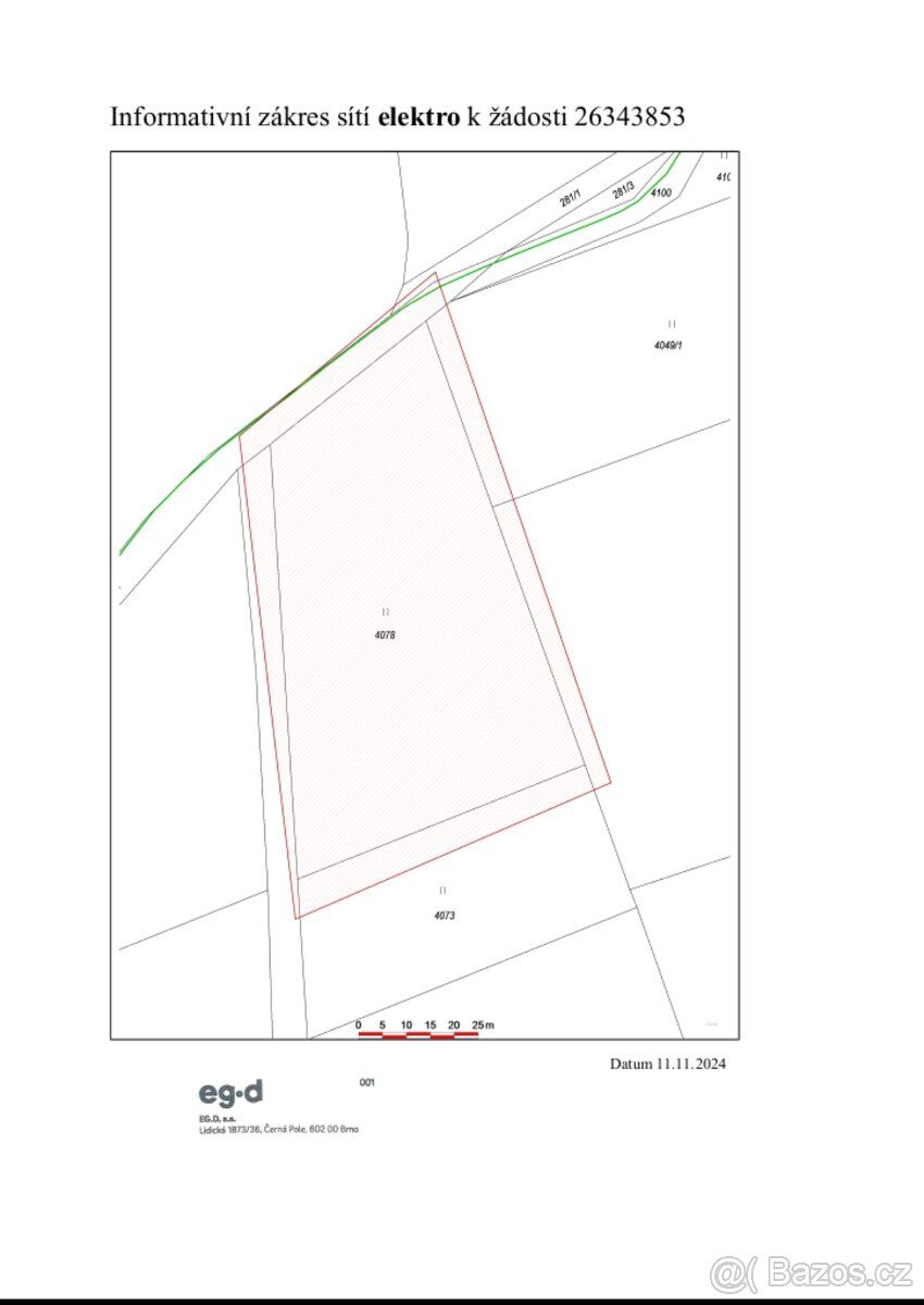 Prodej pozemku o výměře 4.738 m², situovaný v malebné jihoče