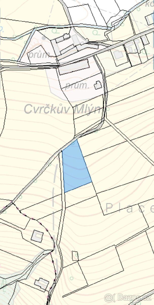 Prodej pozemku o výměře 4.738 m², situovaný v malebné jihoče
