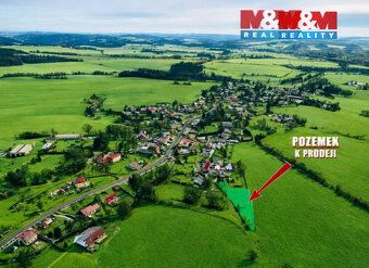 Nabízíme k prodeji stavební pozemek o výměře 1 716 m² v klid
