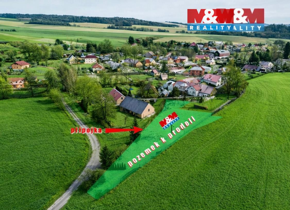 Nabízíme k prodeji stavební pozemek o výměře 1 716 m² v klid