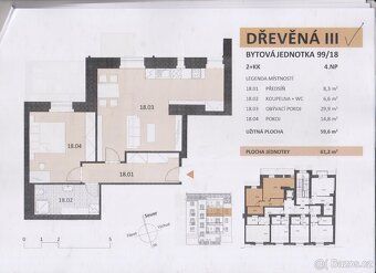 Nabízíme k prodeji byty v jednom domě v ulici Dřevěná, Plzeň