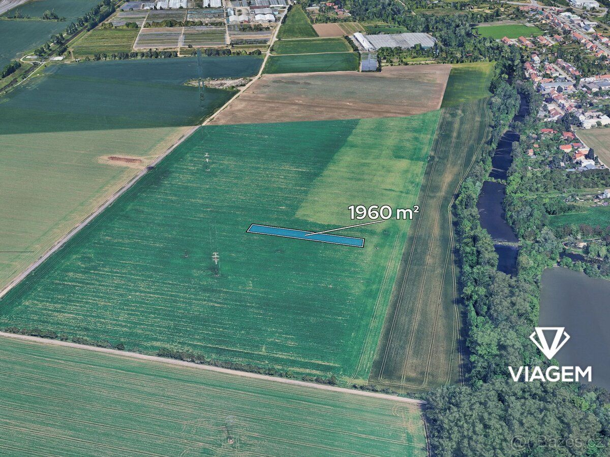 Exkluzivně Vám nabízíme pozemek orné půdy o výměře 1 960 m² 